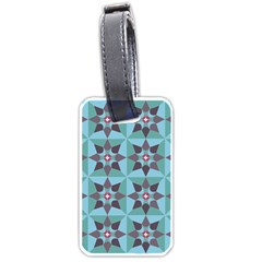 Floral Pattern Floral Motif Luggage Tag (one Side)