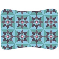 Floral Pattern Floral Motif Velour Seat Head Rest Cushion