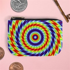 Mandala Kaleidoscope Background Mini Coin Purse by Ravend