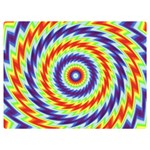 Mandala Kaleidoscope Background Premium Plush Fleece Blanket (Extra Small) 40 x30  Blanket Front