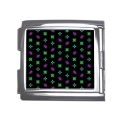 Pattern Background Bright Pattern Mega Link Italian Charm (18mm) by Ravend