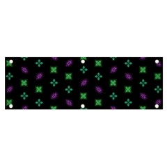 Pattern Background Bright Pattern Banner And Sign 6  X 2  by Ravend