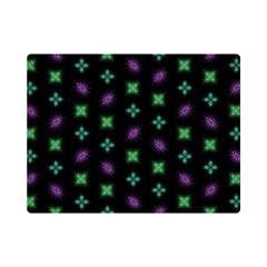 Pattern Background Bright Pattern One Side Premium Plush Fleece Blanket (mini)