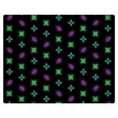 Pattern Background Bright Pattern One Side Premium Plush Fleece Blanket (medium)