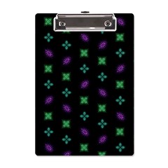 Pattern Background Bright Pattern A5 Acrylic Clipboard by Ravend