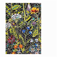 Mosaic Background Pattern Texture Small Garden Flag (two Sides) by Ravend