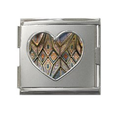 Church Ceiling Mural Architecture Mega Link Heart Italian Charm (18mm)