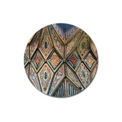 Church Ceiling Mural Architecture Magnet 3  (round) by Ravend