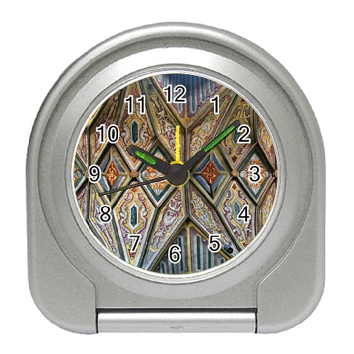 Church Ceiling Mural Architecture Travel Alarm Clock