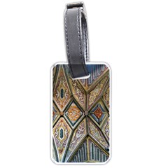 Church Ceiling Mural Architecture Luggage Tag (one Side) by Ravend