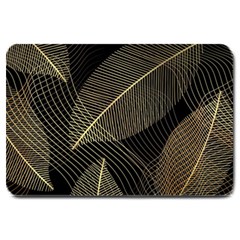 Leaves Nature Art Design Pattern Large Doormat