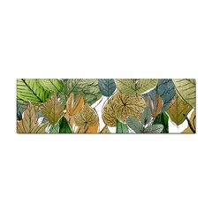 Sheet Autumn Color Drawing Sticker (bumper) by Ravend