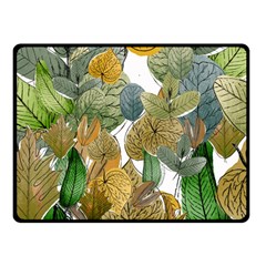 Sheet Autumn Color Drawing Fleece Blanket (small) by Ravend