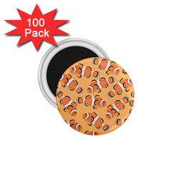 Fish Clownfish Orange Background 1 75  Magnets (100 Pack)  by Ravend