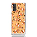 Fish Clownfish Orange Background Samsung Galaxy S20 6.2 Inch TPU UV Case Front