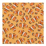 Fish Clownfish Orange Background Banner and Sign 4  x 4  Front