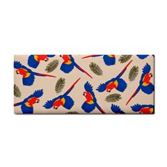 Bird Animals Parrot Pattern Hand Towel by Ravend