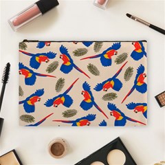 Bird Animals Parrot Pattern Cosmetic Bag (large) by Ravend