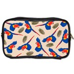 Bird Animals Parrot Pattern Toiletries Bag (Two Sides) Front