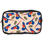 Bird Animals Parrot Pattern Toiletries Bag (Two Sides) Back