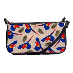 Bird Animals Parrot Pattern Shoulder Clutch Bag by Ravend