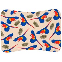 Bird Animals Parrot Pattern Velour Seat Head Rest Cushion by Ravend