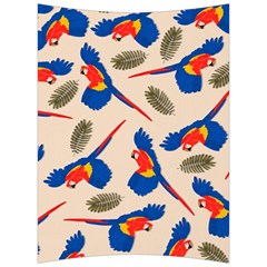 Bird Animals Parrot Pattern Back Support Cushion by Ravend