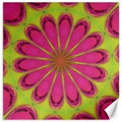 Floral Art Design Pattern Canvas 12  x 12 