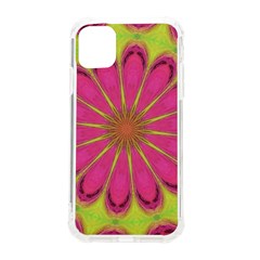 Floral Art Design Pattern iPhone 11 TPU UV Print Case