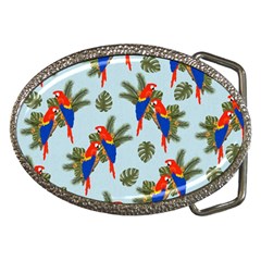 Birds Animals Nature Background Belt Buckles