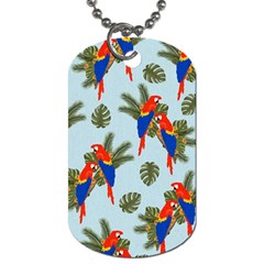 Birds Animals Nature Background Dog Tag (one Side) by Ravend