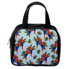 Birds Animals Nature Background Classic Handbag (One Side)