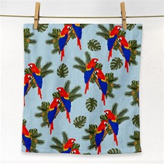 Birds Animals Nature Background Face Towel