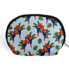 Birds Animals Nature Background Accessory Pouch (Medium)