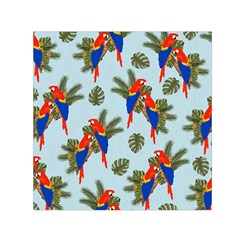 Birds Animals Nature Background Square Satin Scarf (30  x 30 )