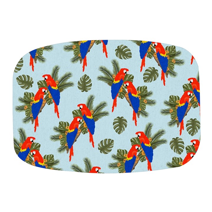 Birds Animals Nature Background Mini Square Pill Box