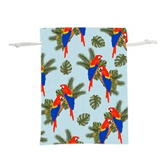 Birds Animals Nature Background Lightweight Drawstring Pouch (S)