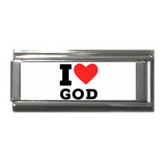 I Love God Superlink Italian Charm (9mm) by ilovewhateva