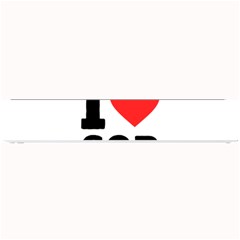 I Love God Small Bar Mat by ilovewhateva