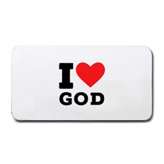 I Love God Medium Bar Mat by ilovewhateva