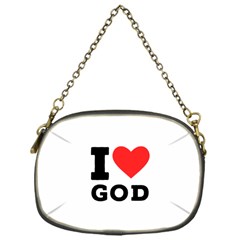 I Love God Chain Purse (one Side) by ilovewhateva