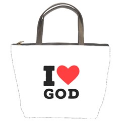 I Love God Bucket Bag by ilovewhateva