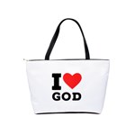 I love god Classic Shoulder Handbag Back