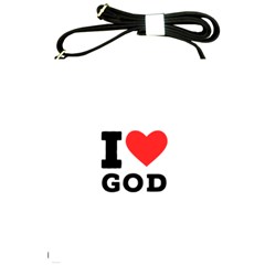 I Love God Shoulder Sling Bag by ilovewhateva