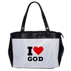 I Love God Oversize Office Handbag by ilovewhateva