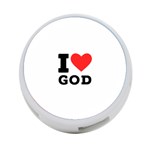 I love god 4-Port USB Hub (One Side) Front