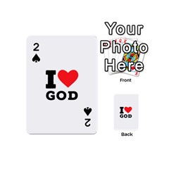 I Love God Playing Cards 54 Designs (mini) by ilovewhateva