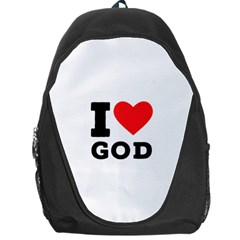 I Love God Backpack Bag by ilovewhateva