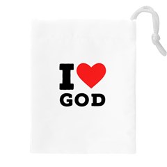 I Love God Drawstring Pouch (5xl)