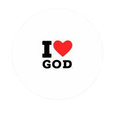 I Love God Mini Round Pill Box (pack Of 3) by ilovewhateva